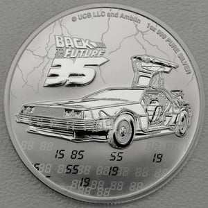 Silbermünze 1oz "Back to the Future" 2020 (Niue) - Miniaturansicht 1