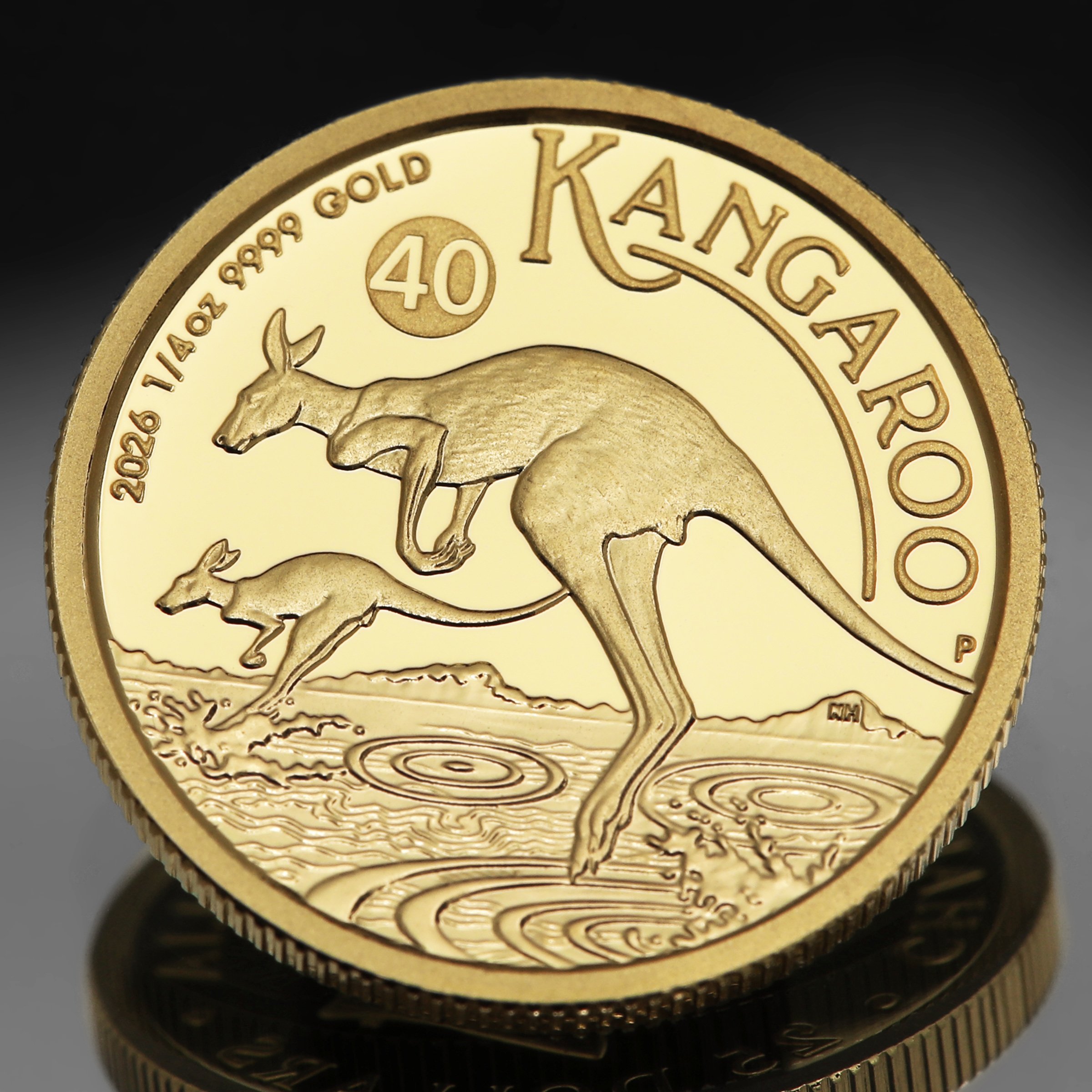 Goldmünze 1/4oz "Känguru" 2026 (PP) (Australien) - Detailansicht 5