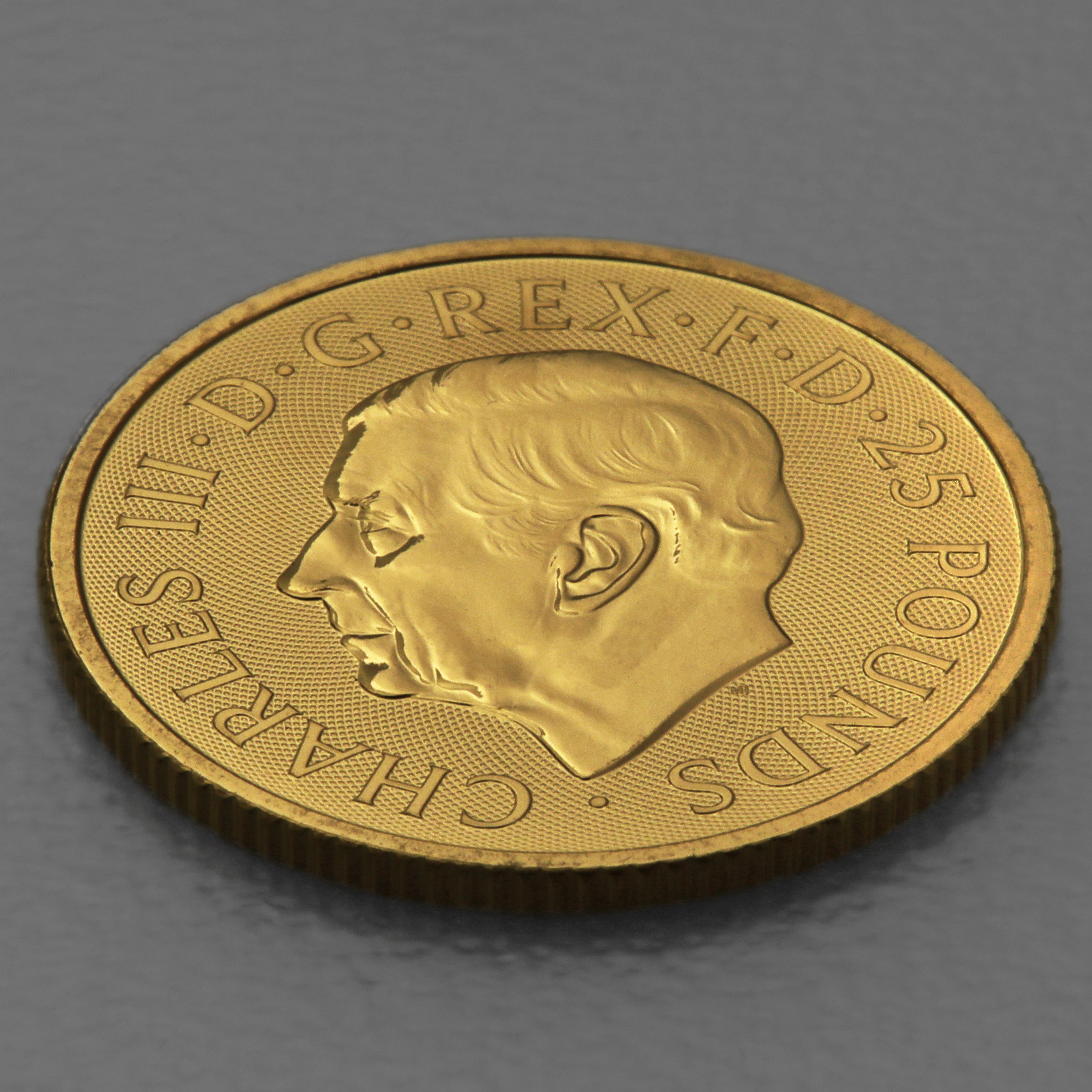 Goldmünze 1/4oz "Bull of Clarence" 2023 Royal Tudor Beasts (Großbritannien) - Detailansicht 3