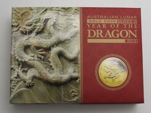 Goldmünze 1/4oz "Drache" 2012 (PP) Lunar II – Year of the Dragon (Australien) - Miniaturansicht 5