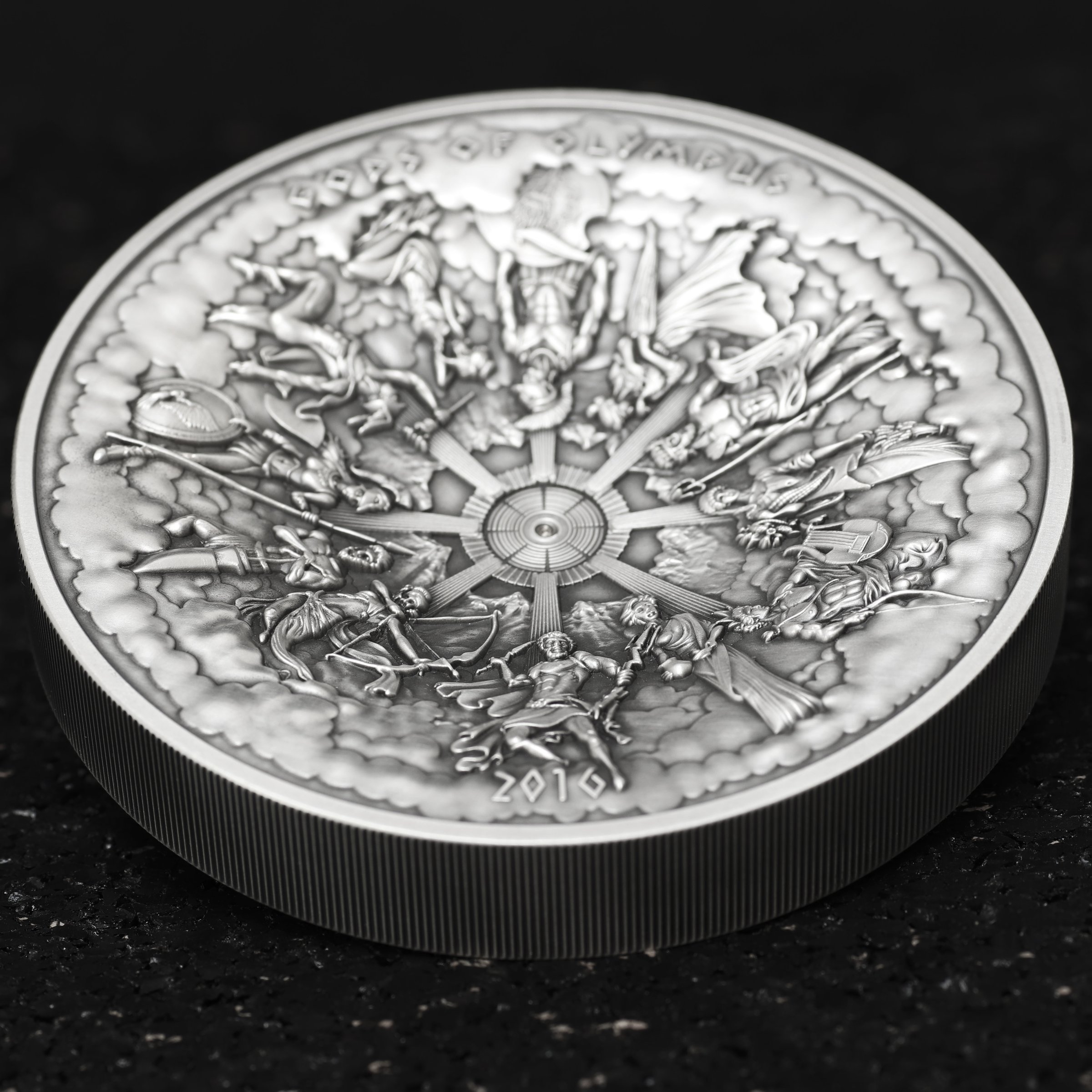 Silbermünze 1kg "Gods of Olympus" 2016 (AF) (Cook Islands) - Detailansicht 2