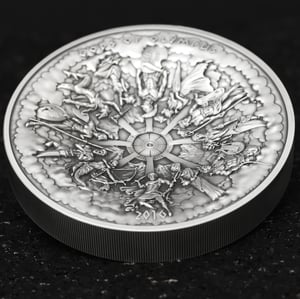 Silbermünze 1kg "Gods of Olympus" 2016 (AF) (Cook Islands) - Miniaturansicht 3