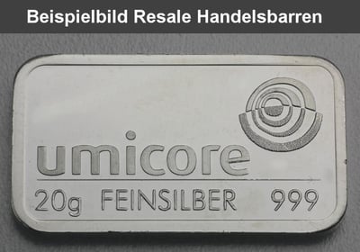 Silberbarren 20g (Resale) - Miniaturansicht 5