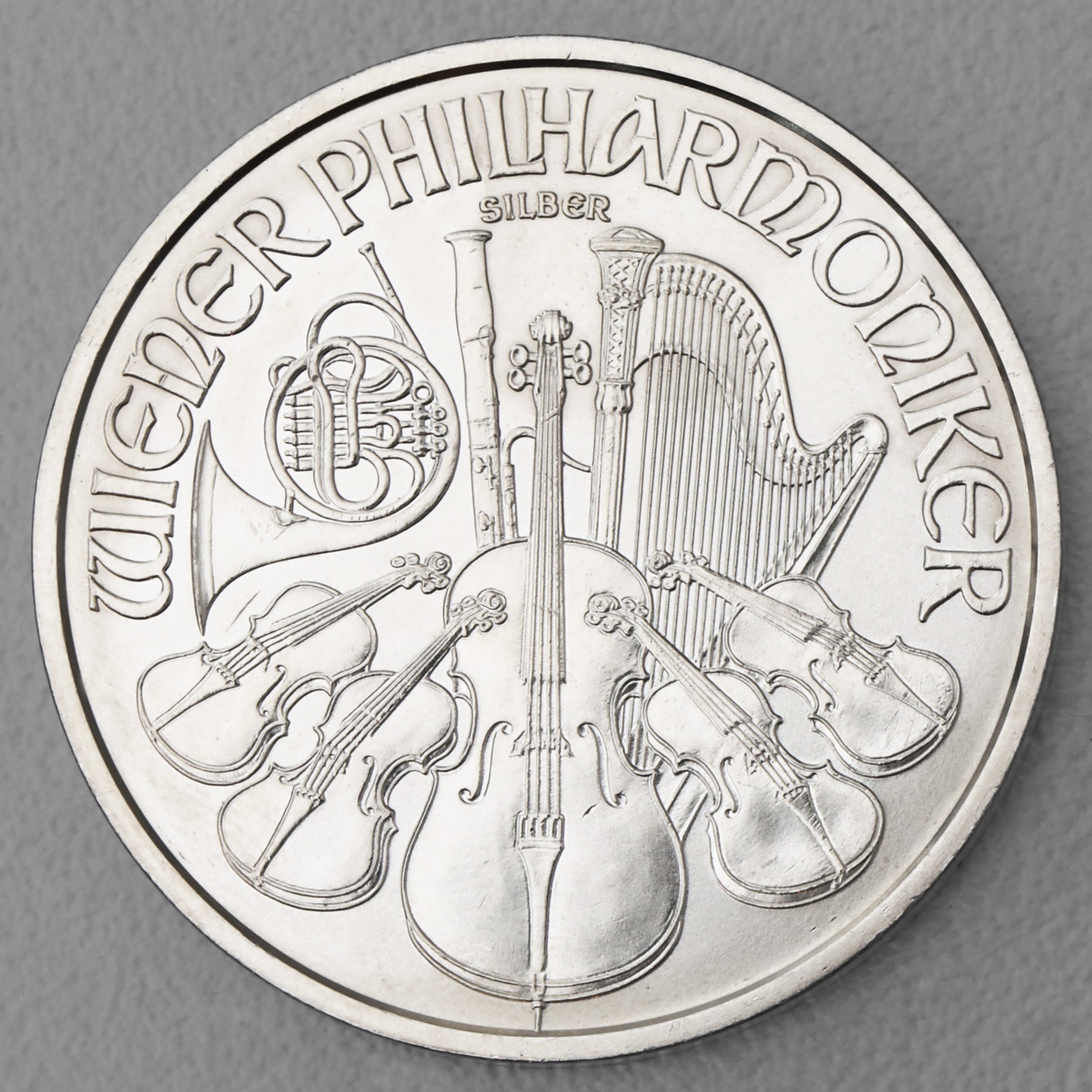 Silbermünze 1oz "Wiener Philharmoniker" verschiedene Jahrgänge 19% (Österreich) - Detailansicht 4