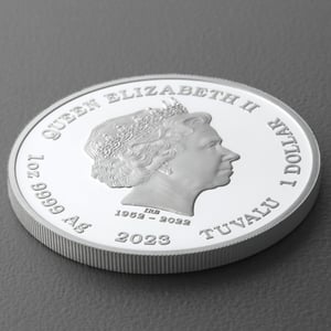 Silbermünze 1oz "Timothy Dalton" 2023 (PP/kol.) Licence to kill-James Bond Legacy Series (Tuvalu) - Miniaturansicht 4