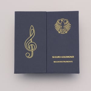 Goldmünze 50 Euro "Hammerflügel" 2019 Musikinstrumente (Deutschland) - Miniaturansicht 4