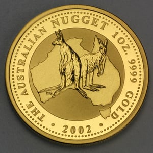 Goldmünze 1oz "Känguru" 2002 Australian Nugget (Australien) - Hauptansicht