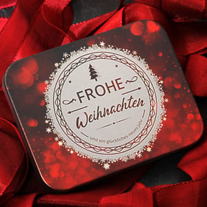 Geschenk-Box "Frohe Weihnachten" (eckig) - Miniaturansicht 5