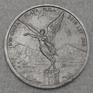 Silbermünze 1/10oz "Libertad" 2019 (Mexiko) - Miniaturansicht 1