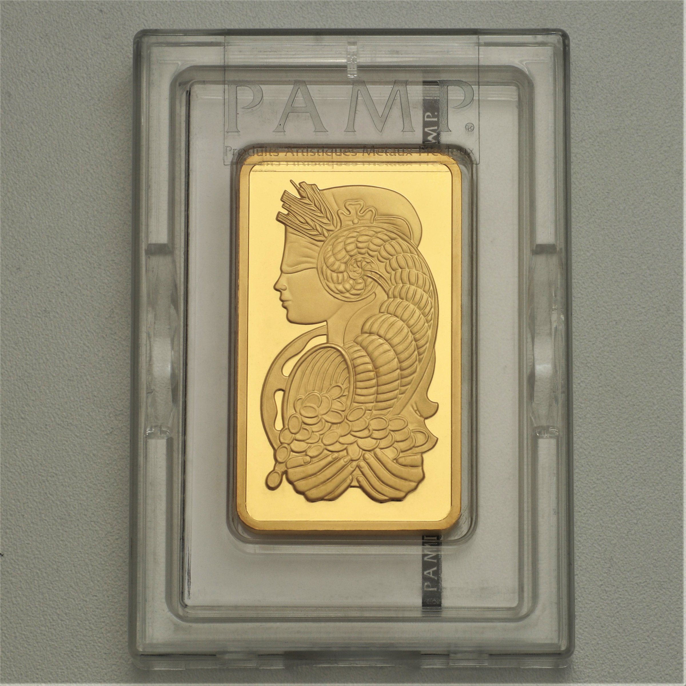 Goldbarren 250g PAMP "Fortuna" - Detailansicht 2