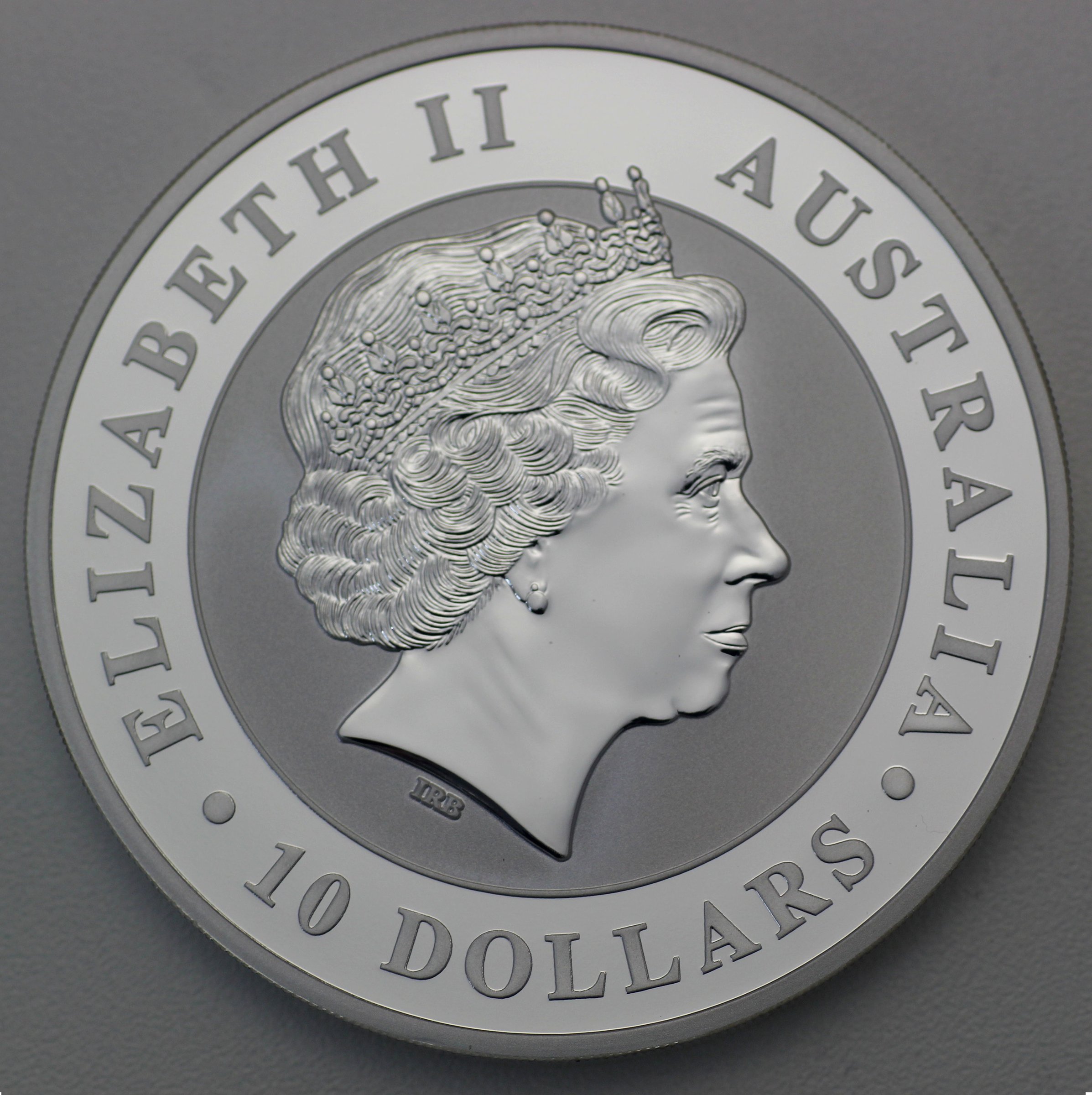 Silbermünze 10oz "Kookaburra" 2018 (Australien) - Detailansicht 1