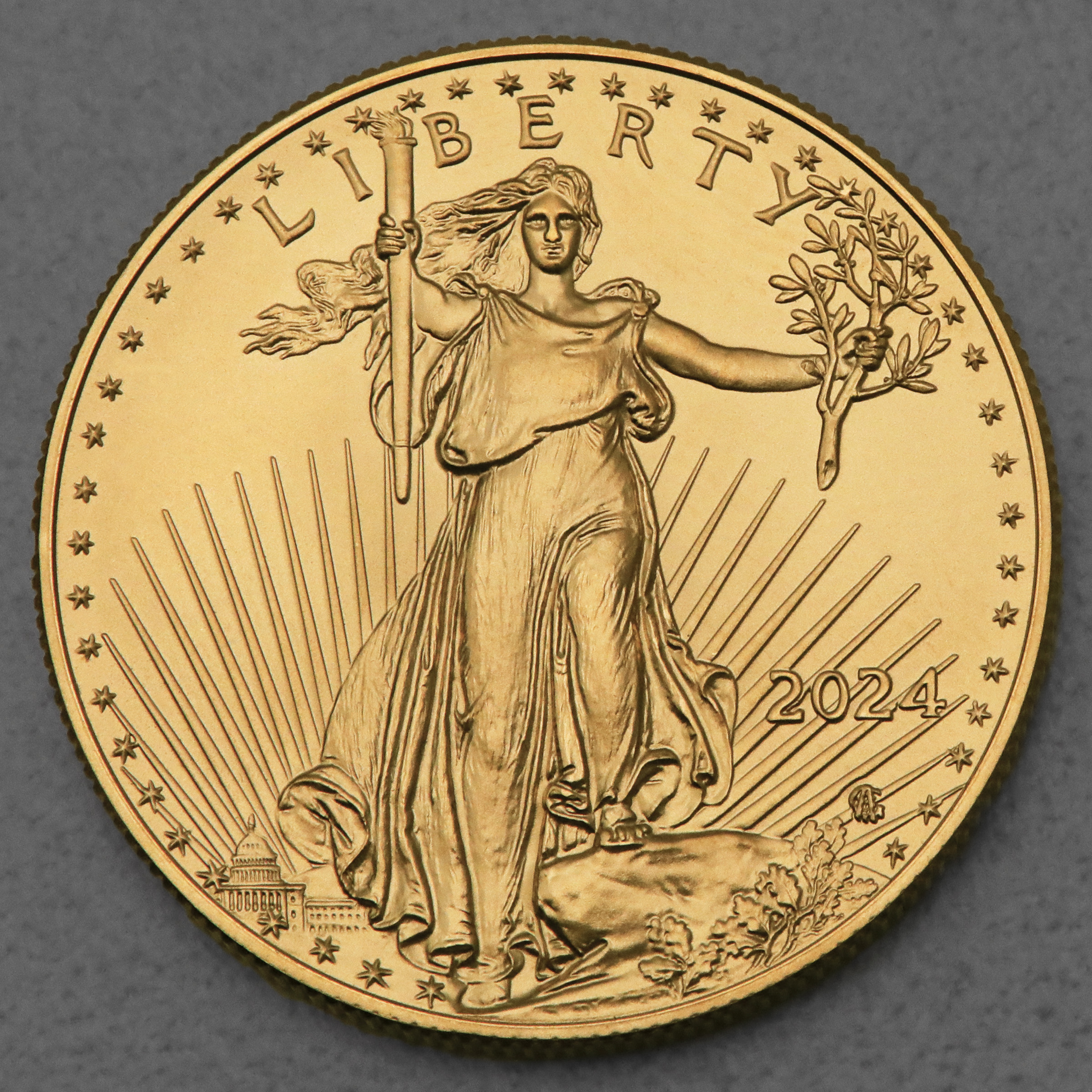 Goldmünze 1oz "American Eagle" 2024 (USA) - Detailansicht 1