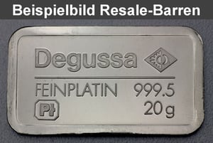 Platinbarren 20g (Resale) - Miniaturansicht 2