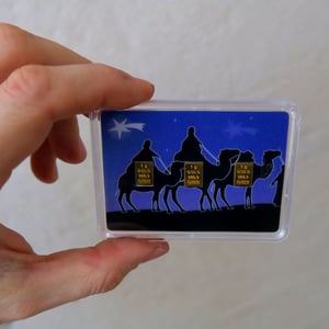 Goldbarren 3g "Drei Könige/Weihnachten" (Flip) - Miniaturansicht 3