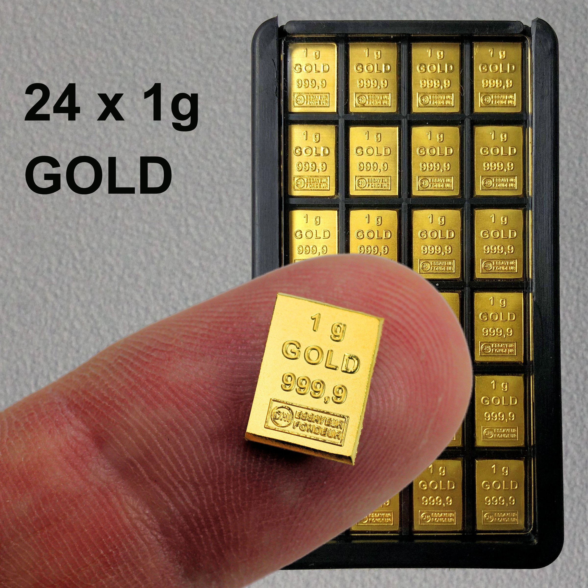 Gold-Box (24x1g Au) "CombiPurse" Edelmetall-Set - Detailansicht 7