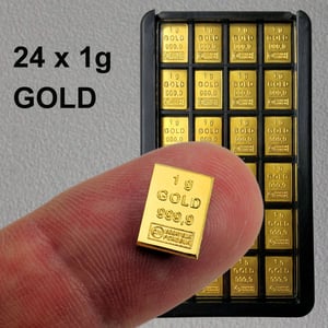 Gold-Box (24x1g Au) "CombiPurse" Edelmetall-Set - Miniaturansicht 8