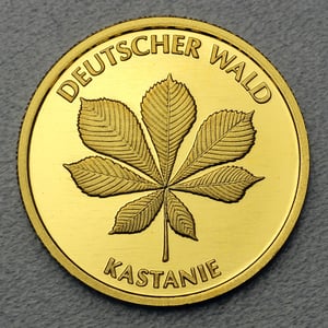 Goldmünze 20 Euro "Kastanie" 2014 Deutscher Wald (Deutschland) - Hauptansicht