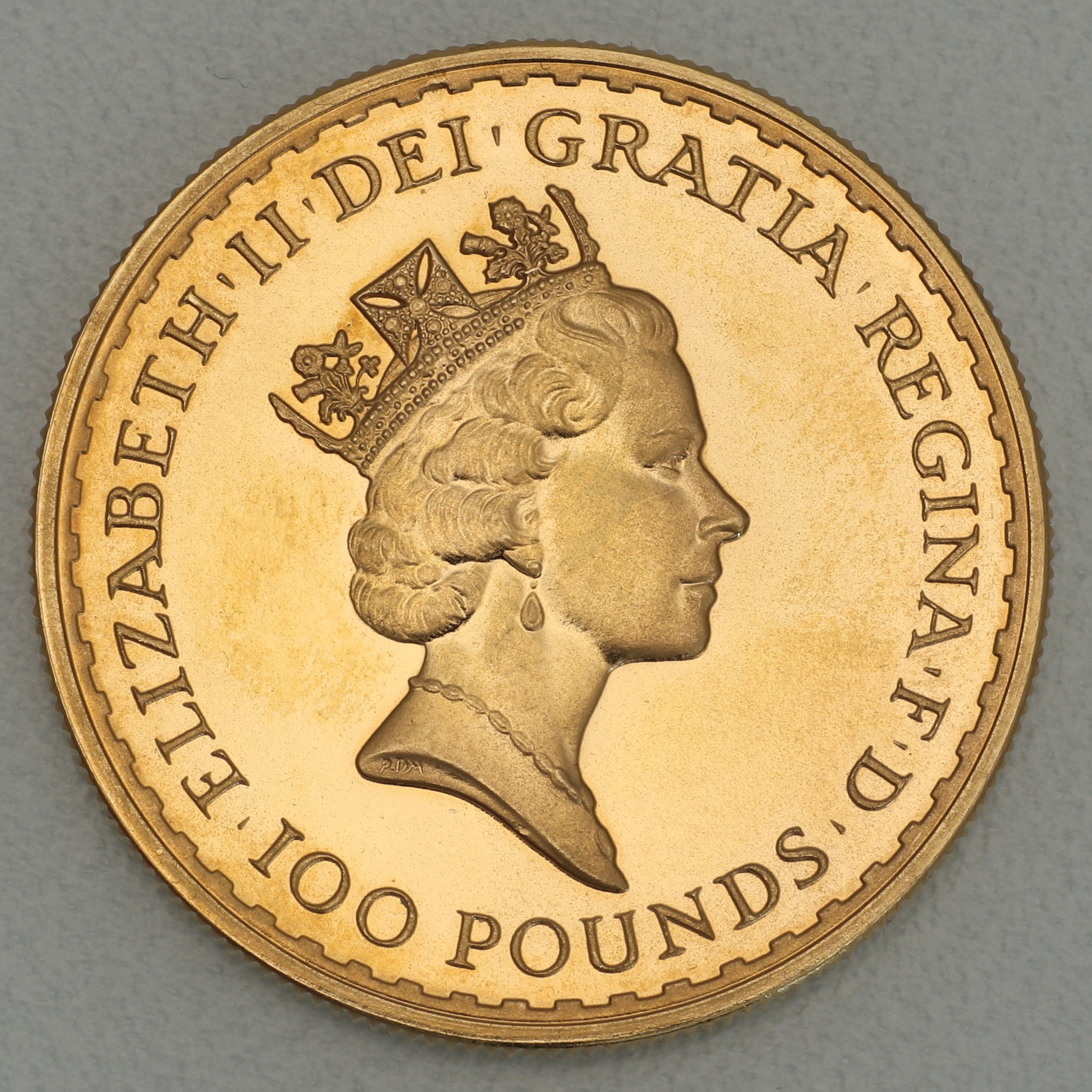 Goldmünze 1oz "Britannia" 1989 (Großbritannien) - Detailansicht 1