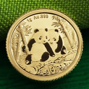 Goldmünze 1g "Panda" 2026 (China) - Miniaturansicht 5