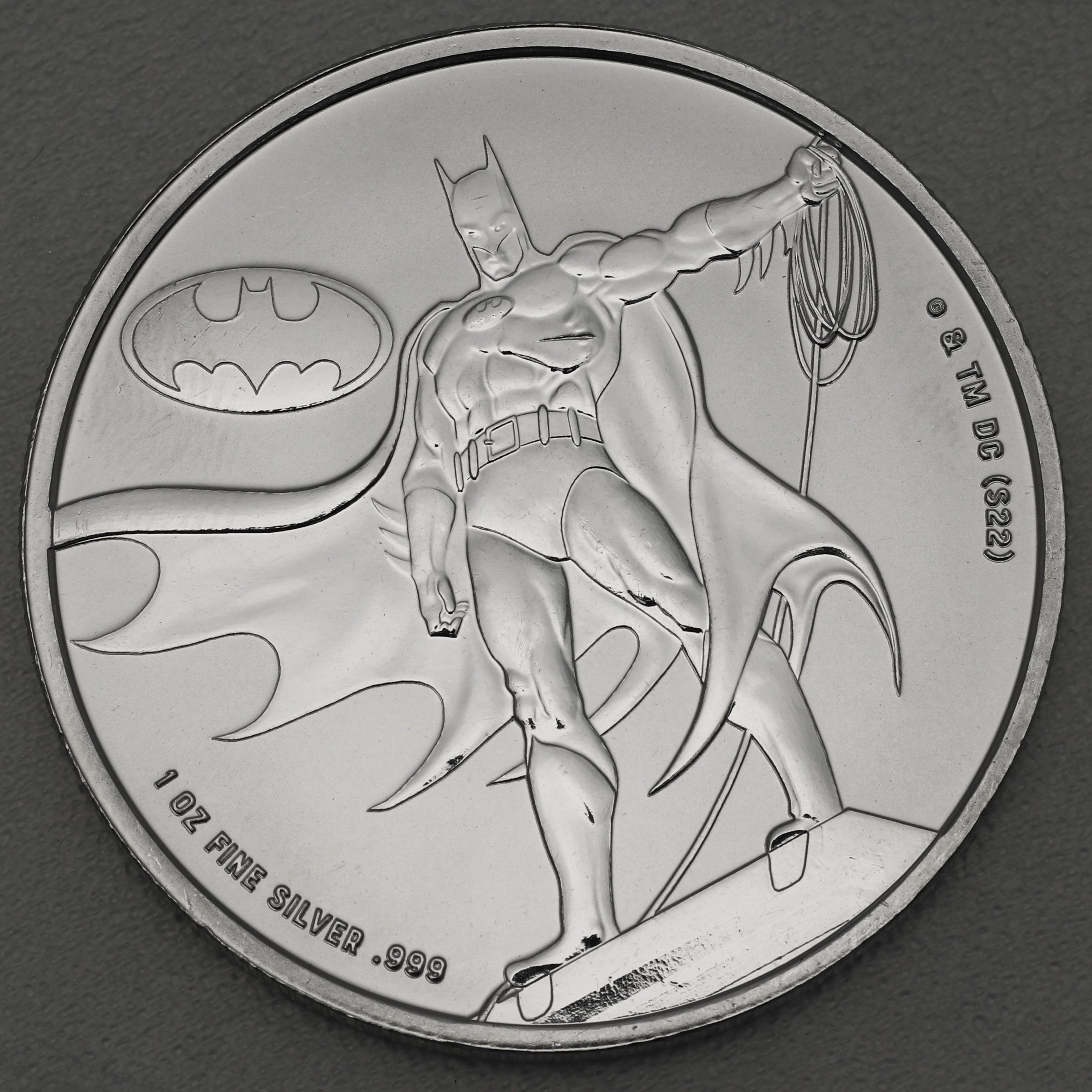 Silbermünze 1oz "Batman" 2023 DC Comics diff. (Samoa) - Hauptansicht
