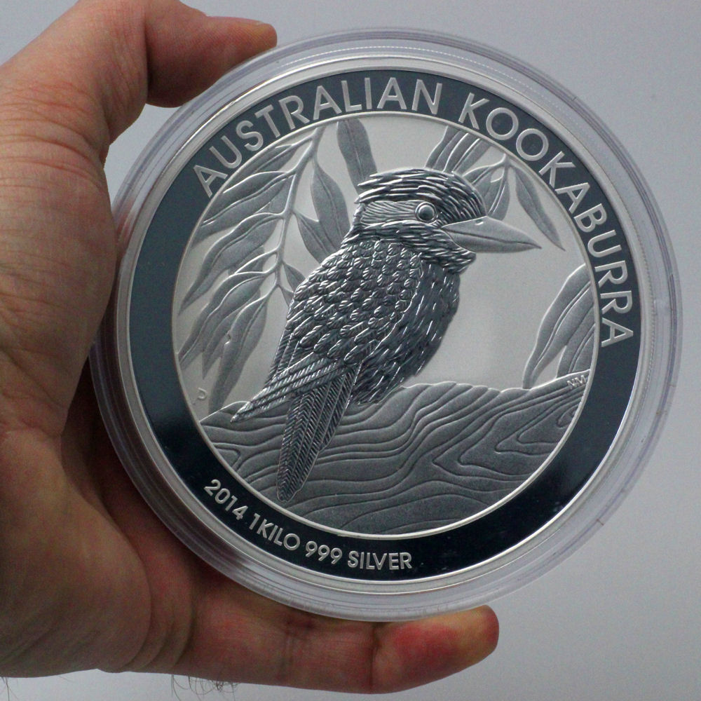 Silbermünze 1kg "Kookaburra" 2014 (Australien) - Detailansicht 3