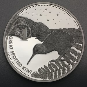 Silbermünze 1oz "Kiwi" 2007 (Neuseeland) - Miniaturansicht 1
