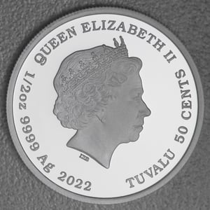 Silbermünzen 1oz +7 x 1/2oz "Roger Moore" 2024 (PP/kol./verg.) Set – 8-teilig James Bond (Tuvalu) - Miniaturansicht 9