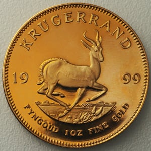 Goldmünze 1oz "Krügerrand" 1999 (Südafrika) - Hauptansicht
