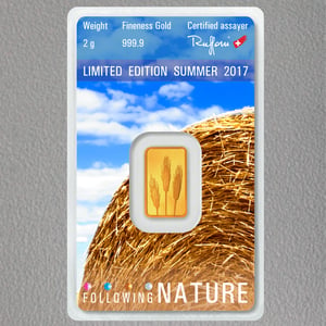 Goldbarren (4x 2g) "Following Nature" ARGOR - Miniaturansicht 5