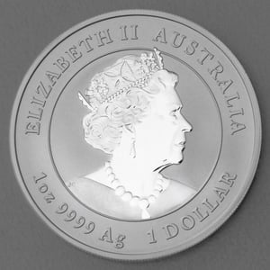 Silbermünze 1oz "Hase" 2023 Lunar III – Year of the Rabbit diff. (Australien) - Miniaturansicht 2