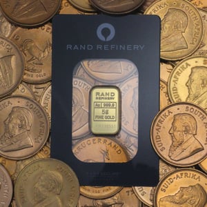 Goldbarren 5g Rand Refinery "Elefanten-Motiv" - Miniaturansicht 5