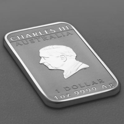 Silbermünzbarren 1oz "Rectangular Horse" 2026 diff. (Australien) - Miniaturansicht 4