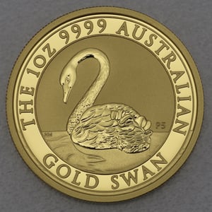 Goldmünze 1oz "Schwan" 2021 Australian Gold Swan (Australien) - Hauptansicht