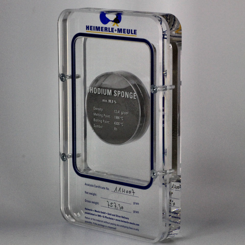 Anlage-Rhodium 50g (999 Rh), pulverförmig - Detailansicht 1
