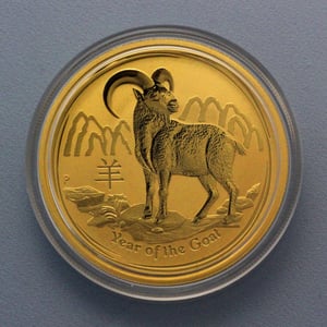 Goldmünze 1oz "Ziege" 2015 Lunar II – Year of the Goat (Australien) - Miniaturansicht 4