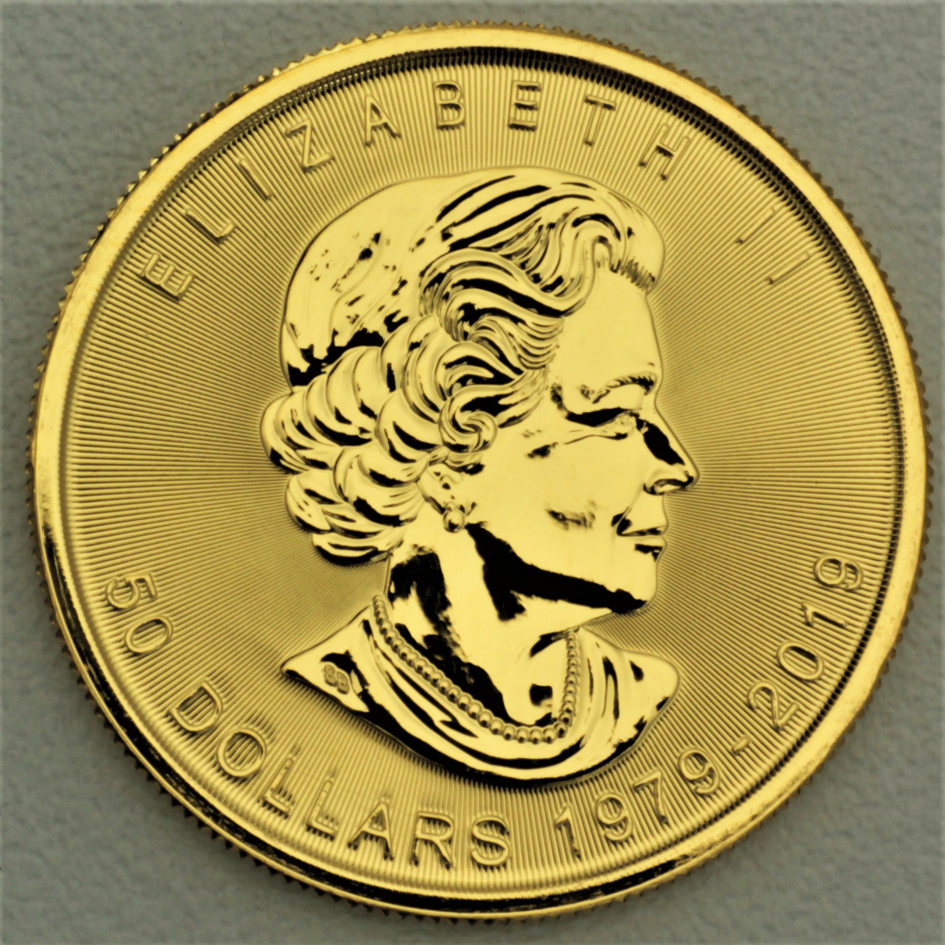 Goldmünze 1oz "Maple Leaf" 2019 40. Jubiläum (Kanada) - Detailansicht 1