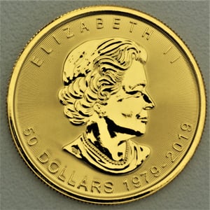 Goldmünze 1oz "Maple Leaf" 2019 40. Jubiläum (Kanada) - Miniaturansicht 2