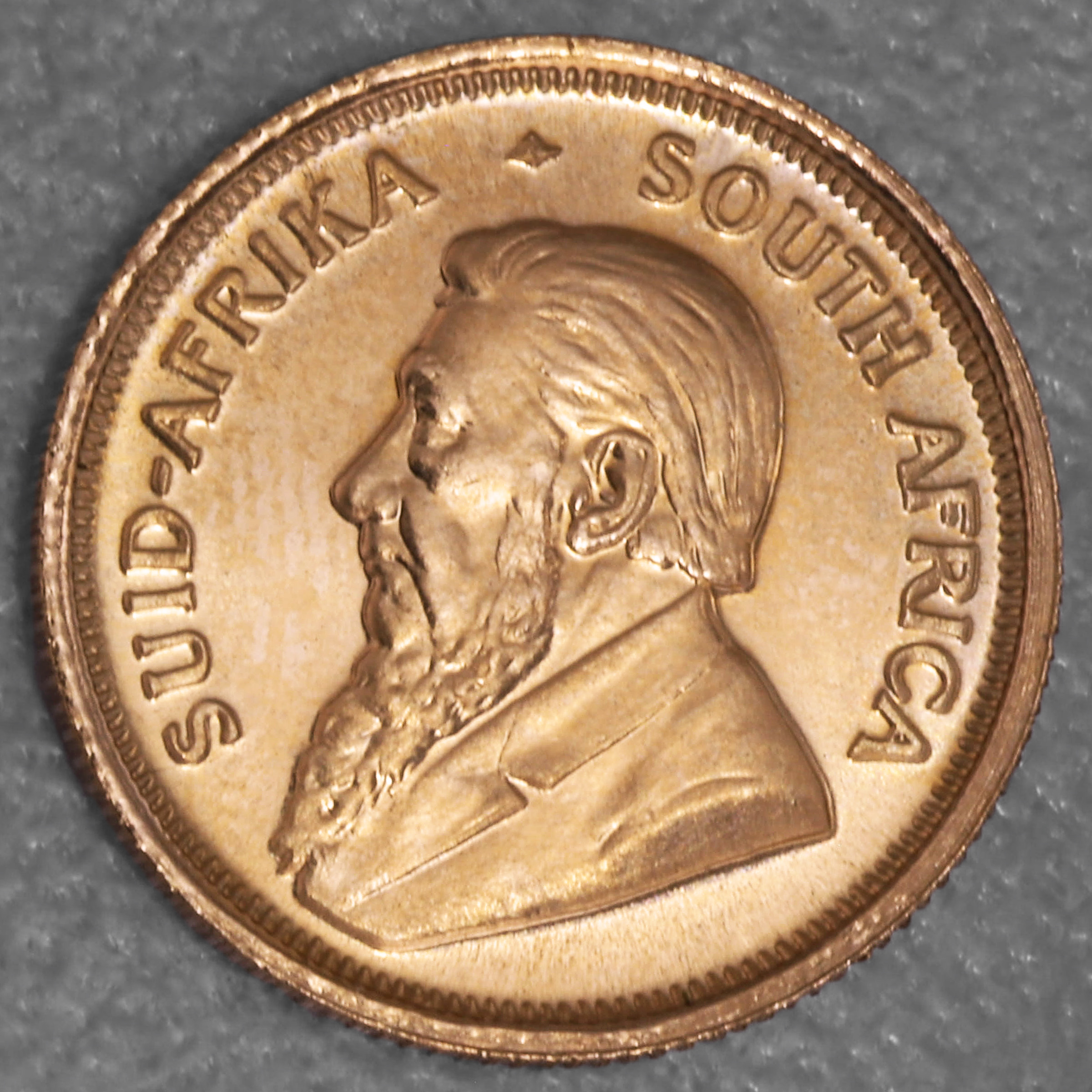 Goldmünze 1/10oz "Krügerrand" 1981 (Südafrika) - Detailansicht 1