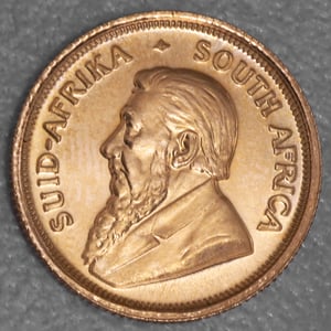 Goldmünze 1/10oz "Krügerrand" 1981 (Südafrika) - Miniaturansicht 2