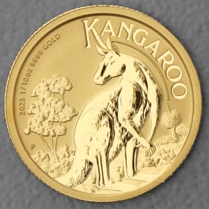 Goldmünze 1/10oz "Känguru" 2023 (Australien) - Hauptansicht