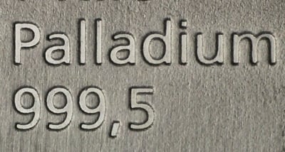 Palladiumbarren 2,5g "Resale" - Miniaturansicht 2