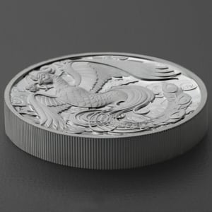 Silbermünze 2oz "Phoenix" 2022 (PP/HR) Chinese Myths & Legends (Australien) - Miniaturansicht 3