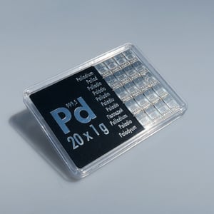 Palladiumtafel (20x 1g Feinpalladium) "CombiBar" - Miniaturansicht 4