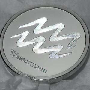 Silbermedaille 1oz "Sternzeichen Wassermann" Gravurmedaille - Miniaturansicht 6
