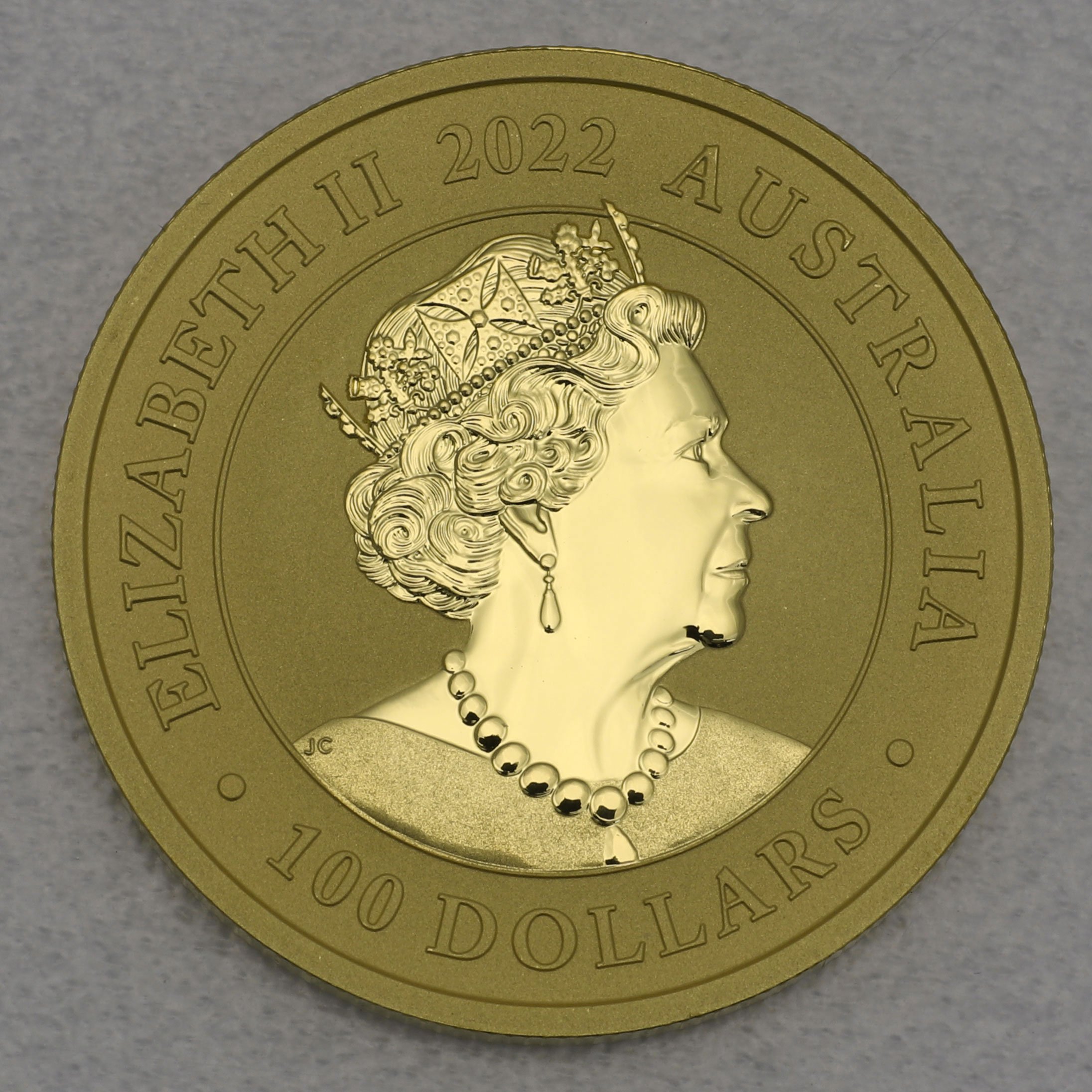 Goldmünze 1oz "Schwan" 2022 Australian Gold Swan (Australien) - Detailansicht 1