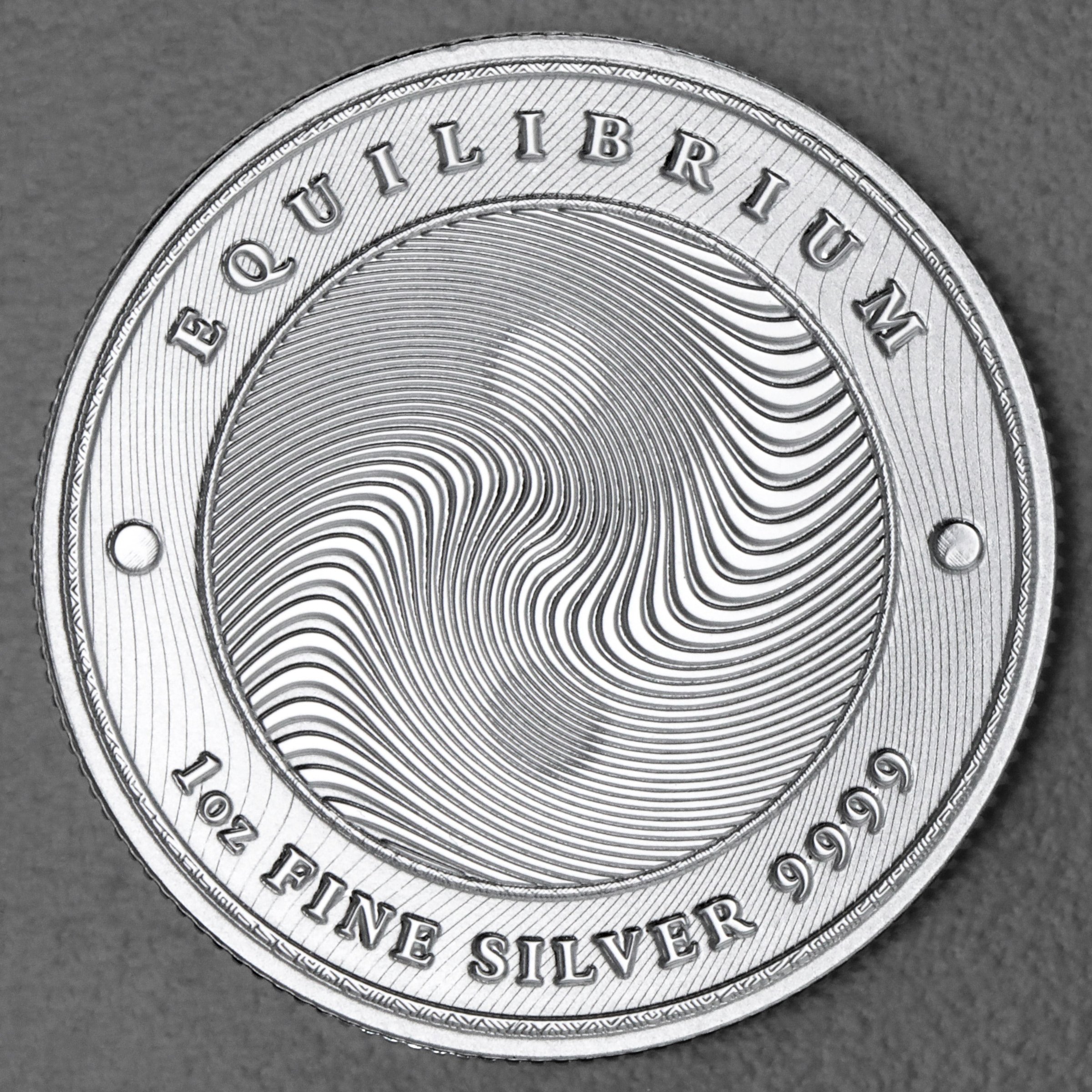 Silbermünze 1oz "Equilibrium" 2021 diff. (Tokelau) - Hauptansicht