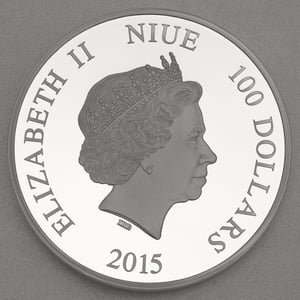 Silbermünze 1kg "Mickey Mouse" 2015 Steamboat Willie - Disney (Niue) - Miniaturansicht 2