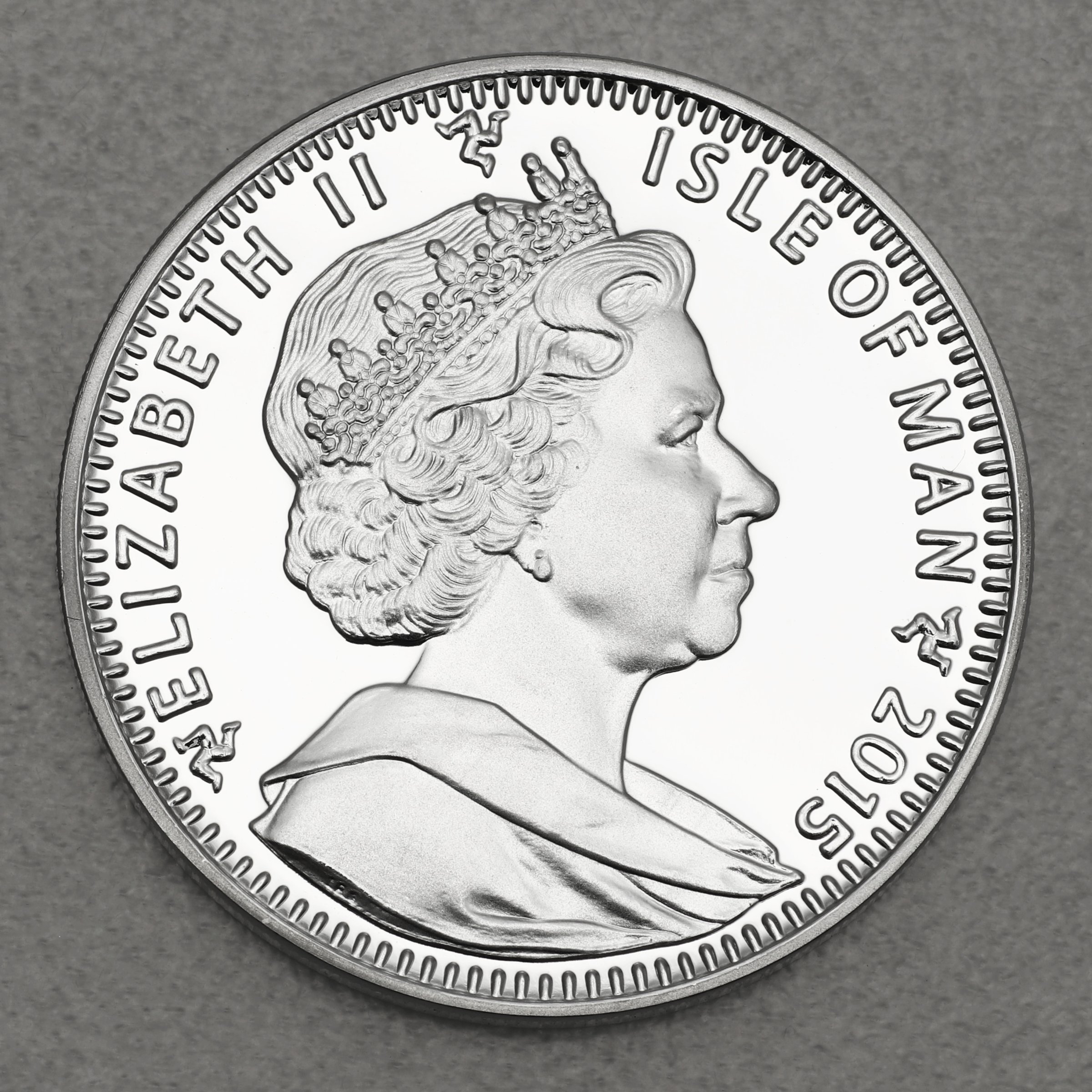 Silbermünze 1oz "Selkirk Rex Cat" 2015 Cats (Isle of Man) - Detailansicht 1