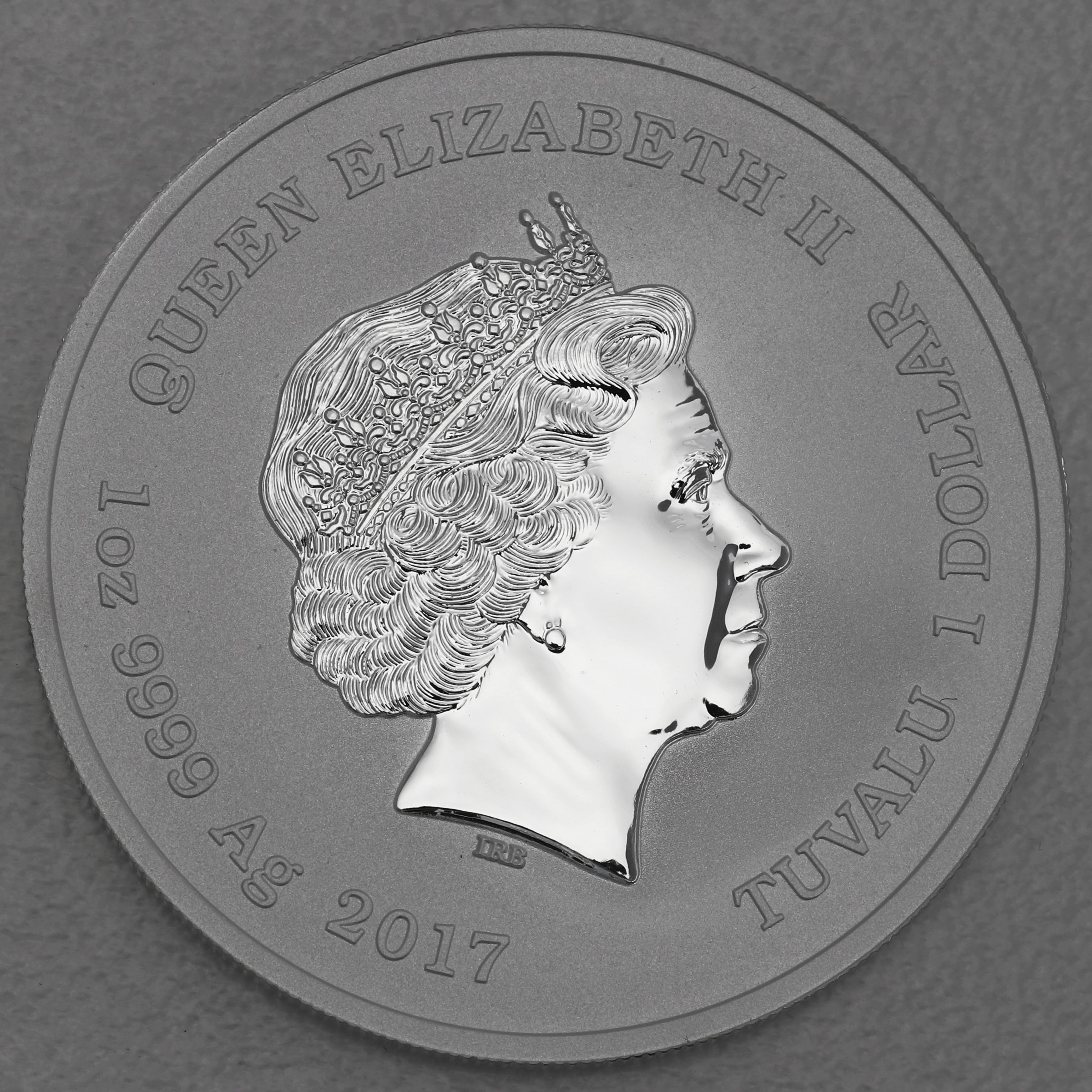 Silbermünze 1oz "Spiderman" 2017 Marvel (Tuvalu) - Detailansicht 1