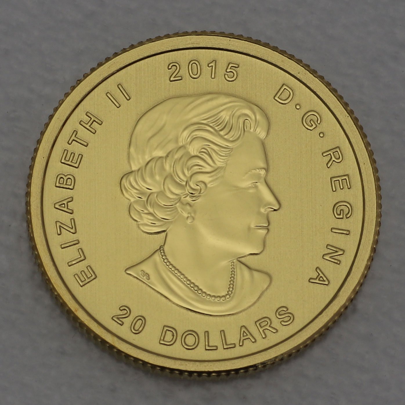Goldmünze 1/10oz "Howling Wolf" 2015 Call of the wild (Kanada) - Detailansicht 1